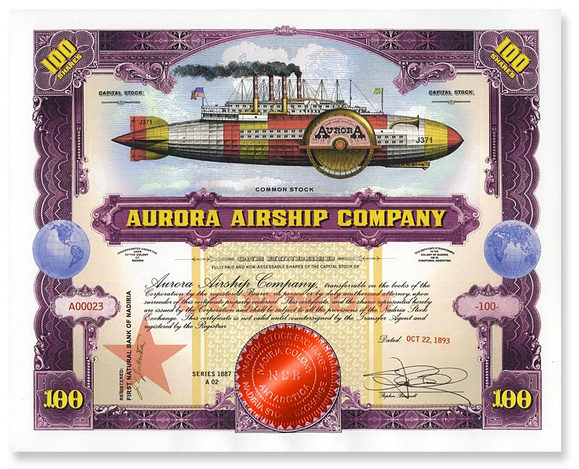 Aurora Airship Company by Stephen Barnwell